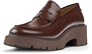 Camper Damen Milah K201425 Moccasin, Burgund 011, 36 EU