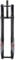 QHIYRZE Mountain Bike Suspension Fork 26/27.5/29Inch MTB Air Fork Travel 220mm Double Shoulder Inverted Fork Rebound Adjust Manual Lockout Thru Axle 20 * 110mm