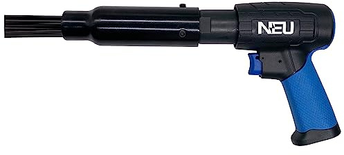 Needle Scaler, NEU PNEUPACTURE 19 Needles air Needle Scaler Gun, 5500bpm, Exhaust Front, Suitable for Rust Removal