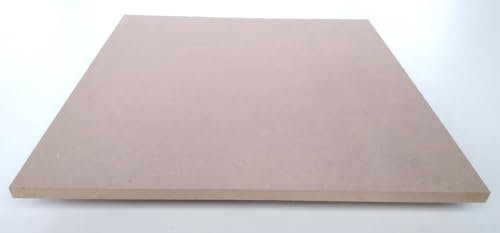 1 plaque MDF de 25, 22, 19, 16, 12, 10,8 et 6 mm d'épaisseur, différentes longueurs (MDF 12 mm, 60 x 120 cm)