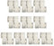 Hemobllo 10 piezas Bisagra doble puerta y ventana bisagra gabinete chasis bisagras bisagras de resorte plegables de doble acción bisagras biombo puerta hierro caja tianzi