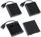 AOICRIE 4 AA Battery Holder USB Switch 6V USB Female Socket 4 x 1.5V AA Battery Case Box Holder On/Off Switch for RC Cars LED Light