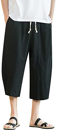 Generisch Badeshorts für Herren, Boardshorts, Schwarz, L, Schnelltrocknend, Ungefüttert, Bietet Komfort, Flexibilität und Leistung für Wassersport und Strandaktivitäten