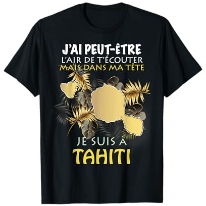 Ile De Tahiti je T'Aime Homme Femme Enfant Bora Bora Moorea T-Shirt