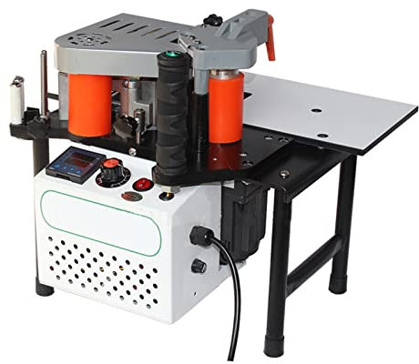 GLJTUO Holz Manuelle Rand Banding Maschine PVC Tragbare Rand Bander Doppel Seite Kleben 1200W Holzbearbeitung Maschinen