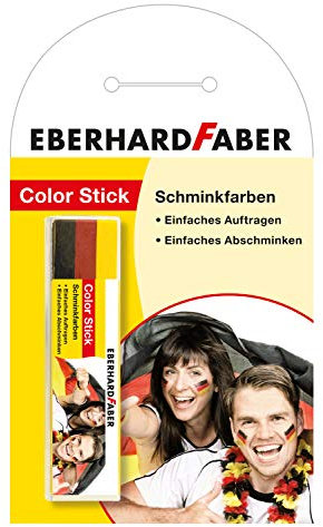 Eberhard Faber 579151 - Schminkstift Deutschland, Color Stick, Deutschland Schminke