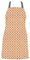Jolee... Fabrics Wipe Clean PVC Coated Aprons - 100% Cotton Oilcloth - Adults and Childrens Sizes - Easy to Clean and Splash Proof Apron (Burnt Orange Marguerite, Adult (75cm Length))