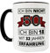 Close Up 50. Geburtstag Tasse Ich Bin Nicht 50 - weiÃŸ, aus Keramik, spülmaschinengeeignet, Fassungsvermögen ca. 320 ml