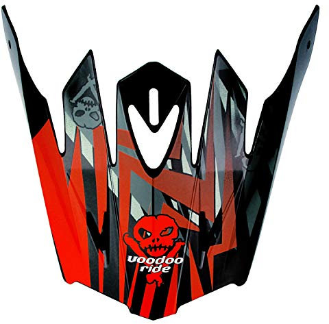 VISIERE CASQUE CROSS VOODOO RIDE ICON RED SC15