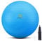 primasole Gymnastikball für Balance, Stabilität, Fitness, Workout, Yoga, Pilates, Zuhause, Büro und Fitnessstudio, 65 cm, Blau