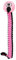 TYROL JOUET CHIEN JUNGLE ROPE FLAMANT ROSE 40 CM