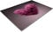 Glass Chopping Board 50 x 40 | Kitchen Worktop Protector | Multifunctional Cutting Board | Work Top Savers | Kitchen Accessories | Extra Large | Pink Purple Heart