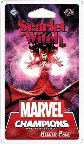 Fantasy Flight Games, Marvel Champions: LCG – Scarlet Witch, Helden-Erweiterung, Expertenspiel, Kartenspiel, 1-4 Spieler, Ab 14+ Jahren, 60+ Minuten, Deutsch, Mehrfarbig, Bunt