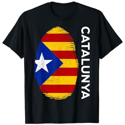 Estelada Blava Bandera Cataluña Barcelona España Camiseta
