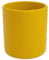 OLGS Silikon Becher Trinkbecher für Kinder | Trinklernbecher, Kinderbecher Rutschfest Gelb | Kindergeschirr Babybecher Silikonbecher für Baby und Kleinkinder Spülmaschinenfest BPA-frei 200ml (Mustard)