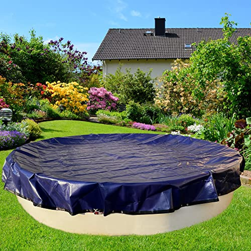 Couverture de Piscine Duraol Huit Formes I 7,70 x 5,00 m I Bâche de Piscine de Haute qualité avec Une épaisseur de 300g/m² I Bâche de Piscine Robuste avec Bords renforc