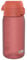 ion8 Kinder Trinkflasche, 350ml, Auslaufsicher, Einhandöffnung, Sichere Verriegelung, Spülmaschinenfest, BPA-frei, Tragegriff, Klappdeckel, Leicht zu Reinigen, Klimaneutral, Dunkelrot