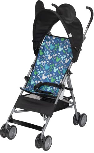 Disney Baby-Charakter-Regenschirm-Kinderwagen, auffällig, lustig, 3D-Kinderwagen, Verstecken und Suchen Micky