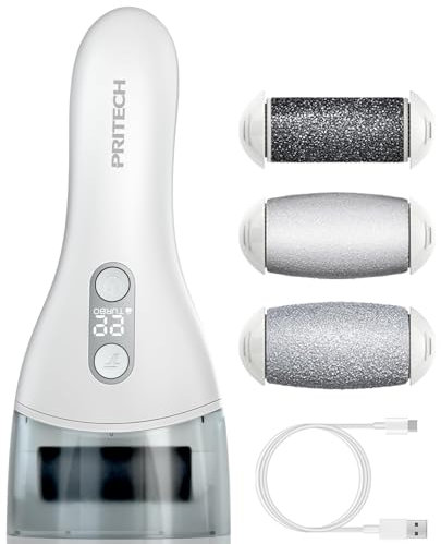Electric Feet Callus Removers Portable Rechargeable Foot File Pedicure Tools, Electric Callus Remover Kit,Professional Pedi Feet Care Perfect for Dead,Hard Cracked Dry Skin