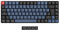 Keychron K3 Pro Wireless Teclado Mecánico inalámbrico Ultra-Delgado, 75% Diseño QMK/Via Macros Programable, RGB Backlight Hot-swappable Low-Profile Gateron Red Switch para Mac Windows (ES Layout)
