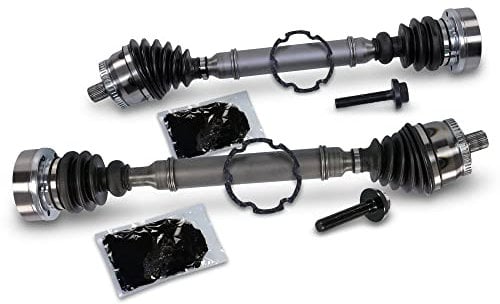 ATEC Germany 2x Antriebswelle vorne links & rechts Gelenkwelle, Kompatibel mit A udi A4 B5 (8D2) Avant (8D5), A4 B6 (8E2), A4 B6 Avant (8E5), VW PASSAT B5 (3B2) (3B5), PASSAT B5.5 (3B3) (3B6)