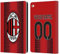 Head Case Designs Licenza Ufficiale Personalizzata Personale AC Milan Home Kit 2023/24 Custodia Portafoglio in Pelle Compatibile con Apple iPad Air 2 (2014)