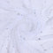 100cm x 150 cm Glitzer Tüllstoff Glitzernder Stoff,Pflaumenblüten-Tüllstoff mit Pailletten,Deko Stoffe Tulle Fabric,für DIY Nähen Handwerk Geschenkverpackung Hochzeit Party Deko,Weiß