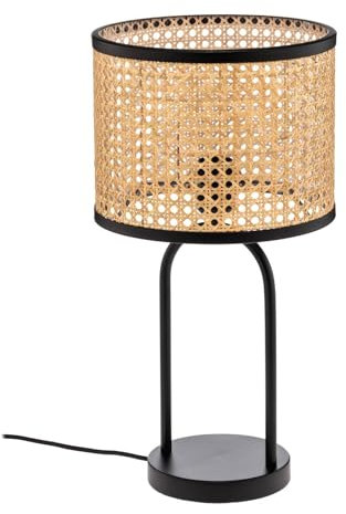 Lindby Tischlampe Yaelle (Skandinavisch) aus Holz (1 flammig, E27) - Tischleuchte Schreibtischlampe Nachttischlampe Wohnzimmerleuchte