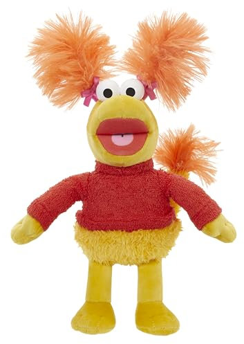 little tikes Fraggle Rock Back to The Rock Red Plüsch, Jim Henson Company, 25,4 cm, Plüsch-Fraggle für Rollenspiele, Geschenk für Kleinkinder und Kinder, Mädchen, Jungen ab 3 Jahren