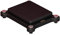MollyYou 1-stufiges HiFi-Rack-AV-Regal Audio-Basis-Bücherregal-Verstärkerständer HiFi-Verstärkerschrank Geräteschrank Lautsprecherregal (Schwarz, 40 * 45cm)