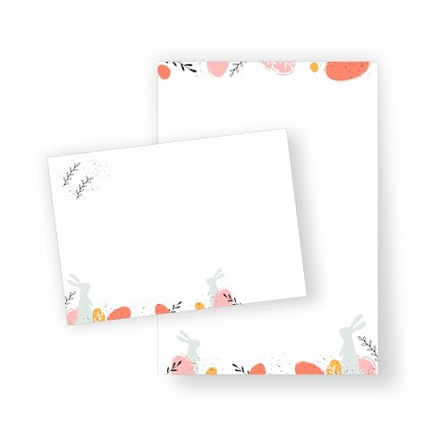 Briefpapier Osterhase DIN A5 (20, Briefpapier)