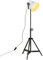 vidaXL Stehleuchte, Stehlampe für Wohnzimmer Esszimmer Büro, Standleuchte Verstellbares Design, Leselampe, Industrie-Stil, 25W Weiß E27