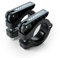 Marcy Adjustable Nylon Resin Olympic (2-inch) Barbell Lock Collar Clips with Quick Release Latch for Weight Training & Fitness Training, Black, OBC-8BK
