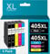 LOFBLAT 405XL Druckerpatronen Kompatibel für Epson 405 XL Patronen für Workforce Pro WF-4820 WF-3820 WF-4830 WF-3825 WF-4825 WF-7840 WF-7830 WF-7835 Drucker (5er-Pack)