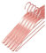 GLADIC Kleiderbügel Goldene Aluminium-Kleiderbügel, 5 Stück, robuste Metallbügel für Kleidung, platzsparende Kleiderständer für Männer und Frauen Coat Hanger