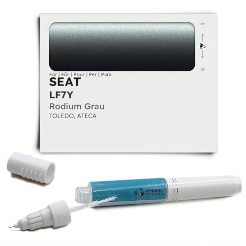 Genuine Colors Lackstift RODIUM GRAU LF7Y für SEAT Toledo ATECA