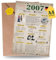 Sugeru Besondere Geburtstagskarte 18 mit Umschlag -DIN A4| 2007 Jahrgang Geschenk | 18 geburtstag frau mann | Sechzigsten Geburtstagsdeko lustig,Tolle Geschenkidee,Chronik,Karte,Jubiläum (18 Jahre)