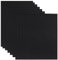 LALAFINA 25 Stück Schwarzer A4-Karton Dickes Papier Bedruckbarer Karton Konstruktionspapiere Bastelpapier Für Einladungen Scrapbooking Basteln Diy-Karten 350 G 0 5 Mm