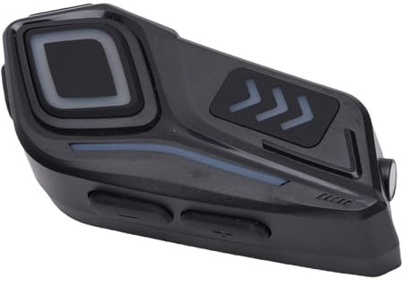 YUEHISY Motorradhelmkopfhörer, 5. 440 Mm Graphenmembran HiFi -Sound, Dual -Stündungsmikrofon, IPX8 für ATV -Schneemobilski Ski