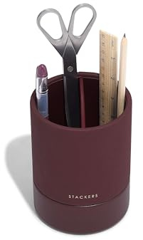 Stackers Garnet Pen Pot & Base