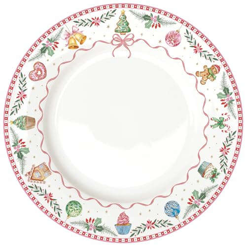Easy Life SWEC3100 - Sweet Christmas Teller, 27 cm, flach