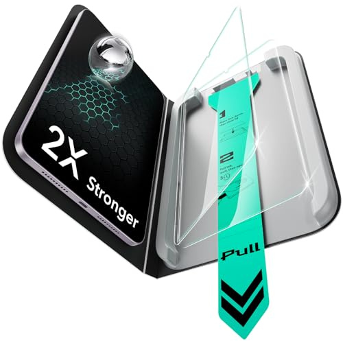 ESR Lot de 2 films protecteurs d'écran pour iPad Mini 7 (A17 Pro), iPad Mini 7e/6e génération (8,3, 2024/2021), film en verre trempé 9H avec plateau UltraFit, résistant aux rayures, clarté HD, sans