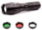 Llys Colors 5 modes Zoomable lampe de poche lumière rouge/vert/blanc LED lampe de poche torche avec aimant