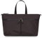 Knomo 129-801-BLK Dalston Stockholm Damen Laptop Tasche aus Mikrofaser zwei große Reißverschlussfächer verstellbarer Schultergurt und große Handgriffe passend für 15 Zoll Notebook | Schwarz