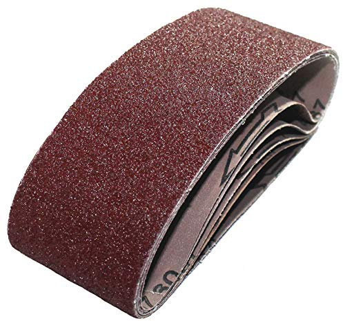 40 nastri abrasivi in tessuto per levigatrice a nastro, 75 x 533, grana 40