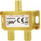TronicXL Ultra Premium Einschleuseweiche sat/terrestrisch Satelliten-Einspeiseweiche zum Zusammenschalten von terrestrisch und Single LNB auf einen Ausgang DVB-T2 DVB-C UKW DAB+ Combiner 4K Diplexer