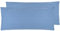 ZOLLNER 2er Set Kissenbezüge mit HV20 100% Baumwolle, 40x80 cm, Blau