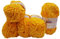 5 x 100 Gramm Himalaya Velvet Micro-Polyester Strickwolle, Babywolle samtig 500 Gramm Wolle (kurkuma 90068)