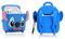 Schutzhülle für Airpods 2. / 1. Generation 2019/2016, Suublg Silikon-Airpod 1/2 Ladehülle mit 3D-Schultertasche, Rucksack-Design, mit Schlüsselanhänger