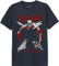 Universal Monster Herren Meunimots005 T-Shirt, Marineblau, S